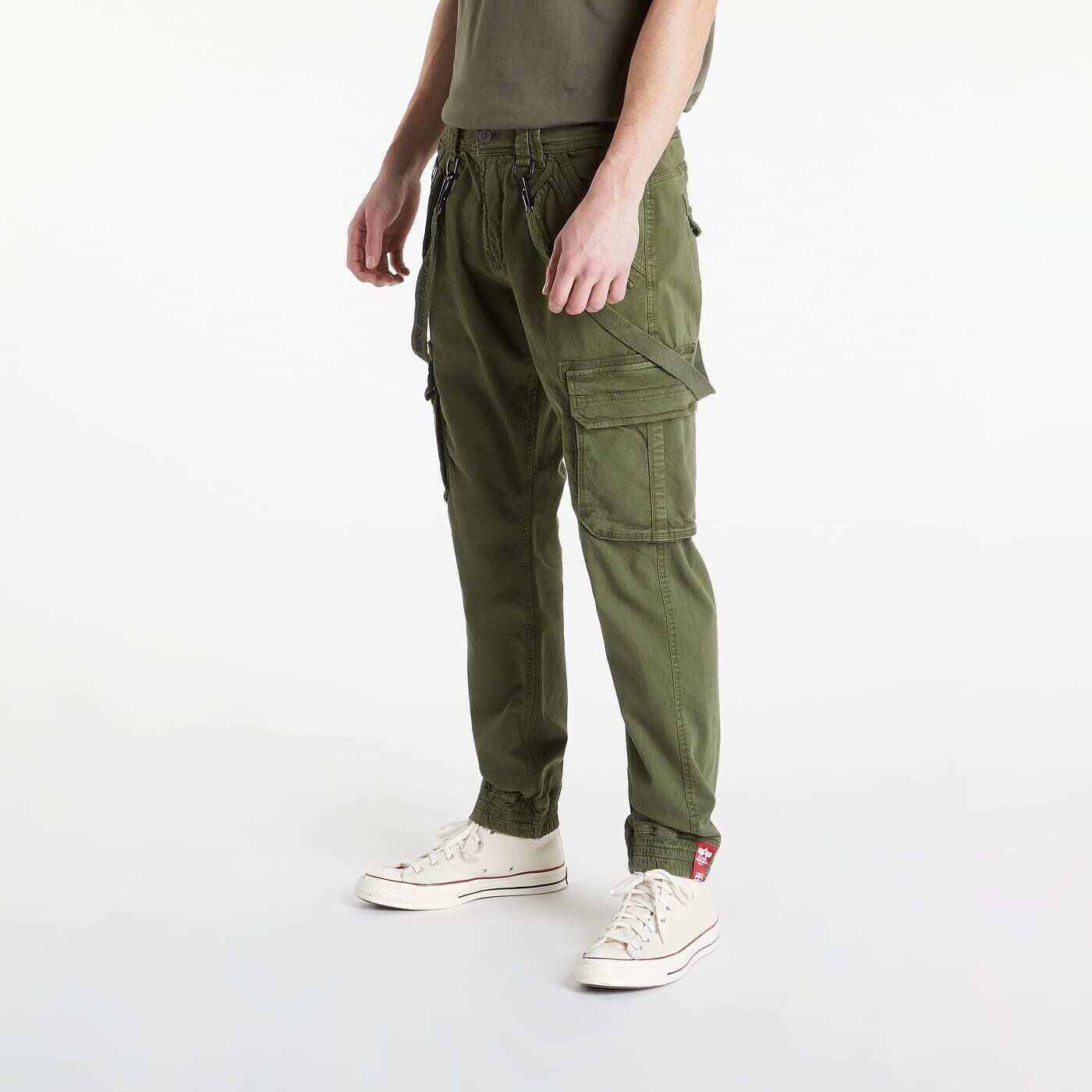 Kalhoty Alpha Industries Utility Pants Green M