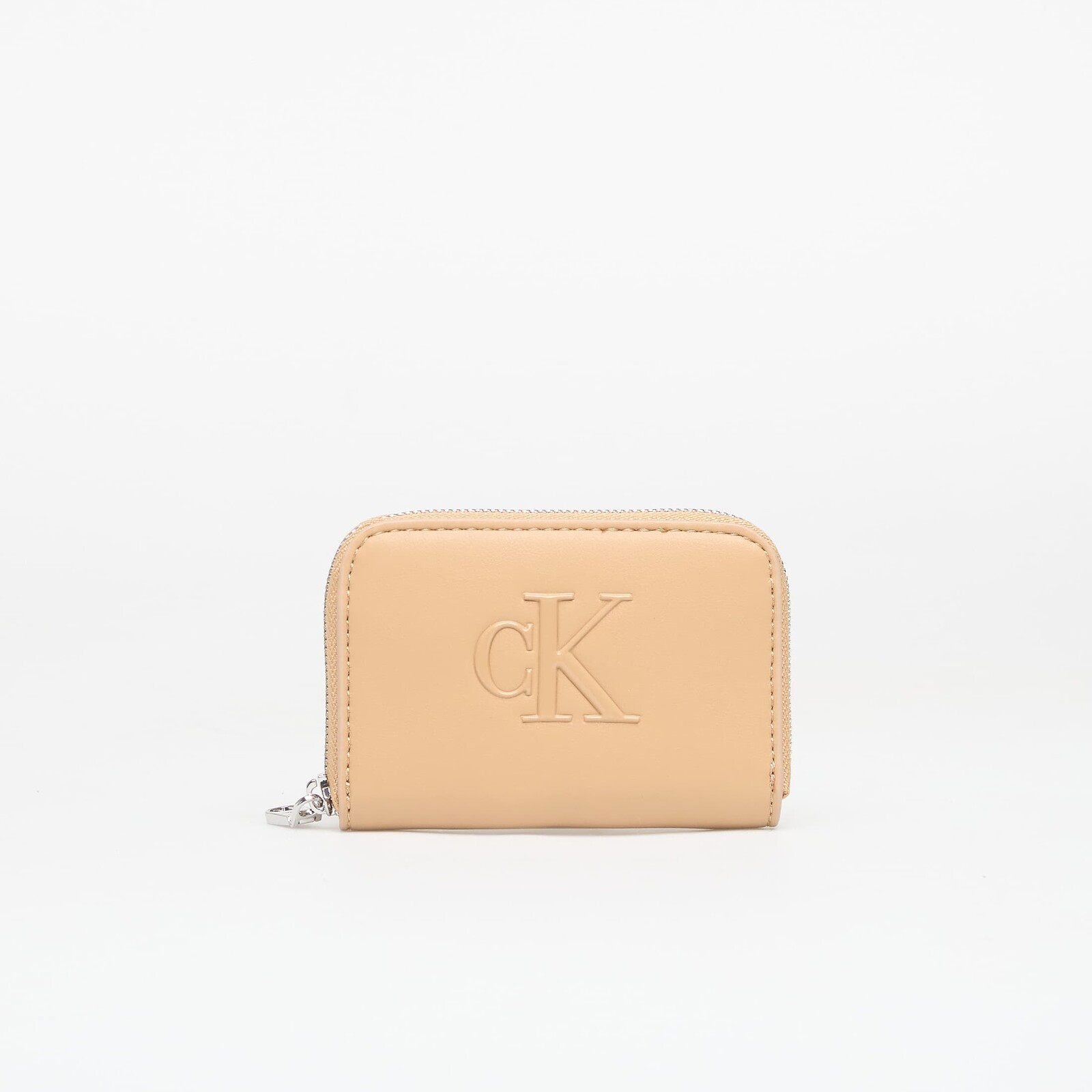 Peňaženka Calvin Klein Bold Ck Medium Zip Around Tannin Universal