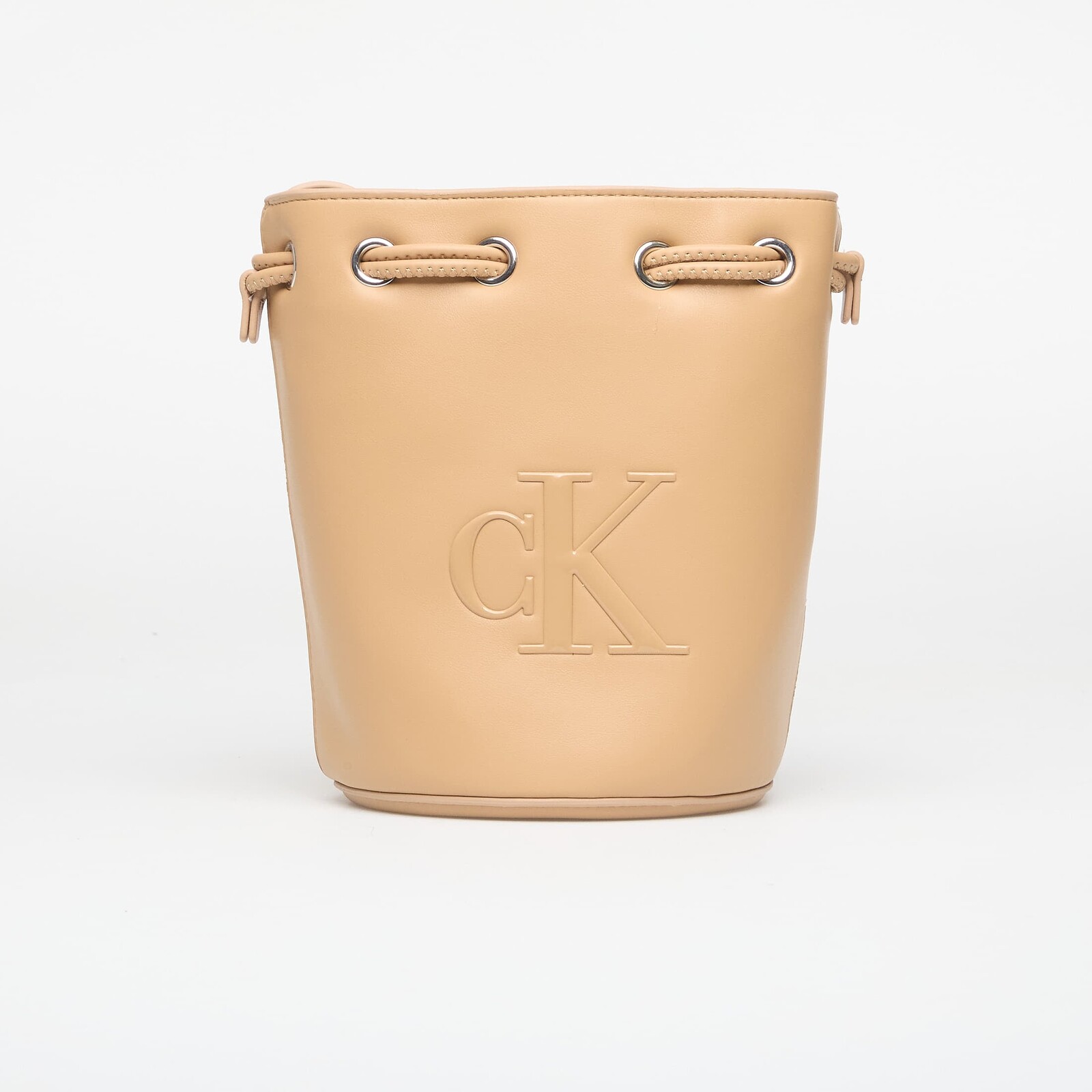 Kabelka Calvin Klein Bold Ck Small Bucket Bag Tannin Universal