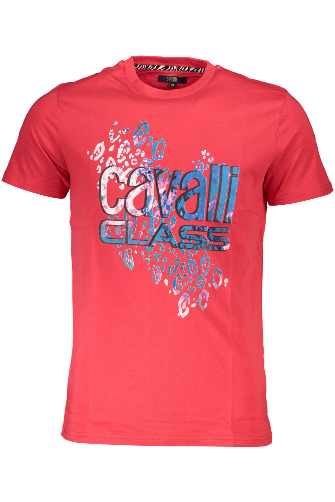 CAVALLI CLASS tričko s krátkym rukávom červené
