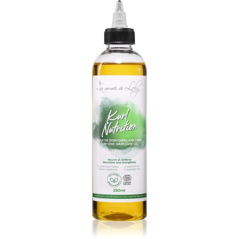 Les Secrets De Loly Kurl Nutrition rastové sérum pre vlnité a kučeravé vlasy 250 ml