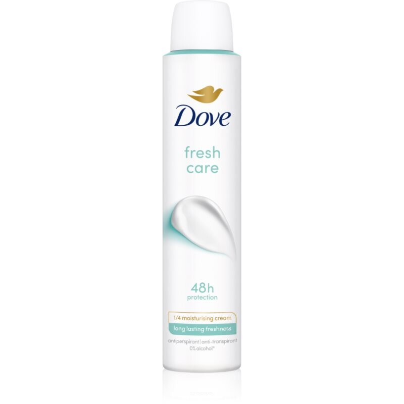 Dove Invisible Fresh dezodorant v spreji proti bielym škvrnám 200 ml