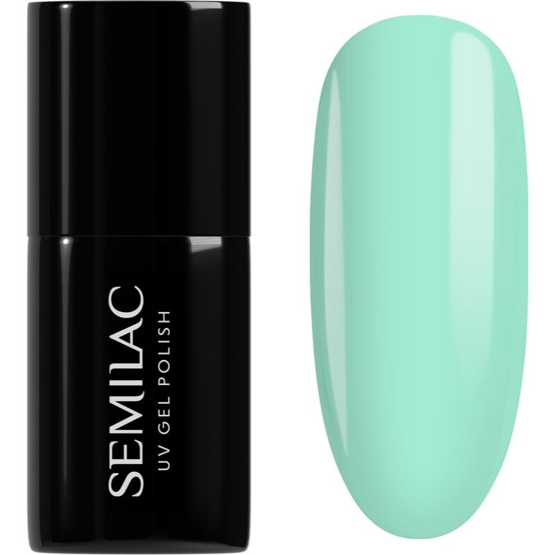 Semilac UV Hybrid Inner Glow gélový lak na nechty odtieň 972 Mint To Be 7 ml