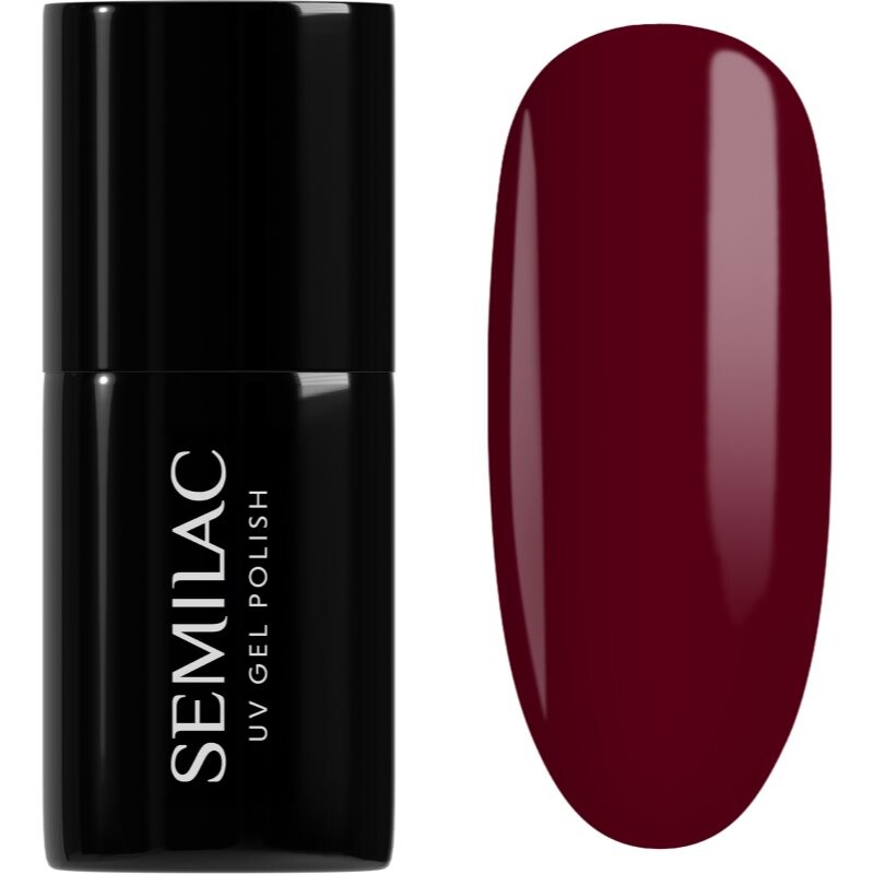 Semilac UV Hybrid Tastes Of Fall gélový lak na nechty odtieň 404 Black Beans Muffin 7 ml