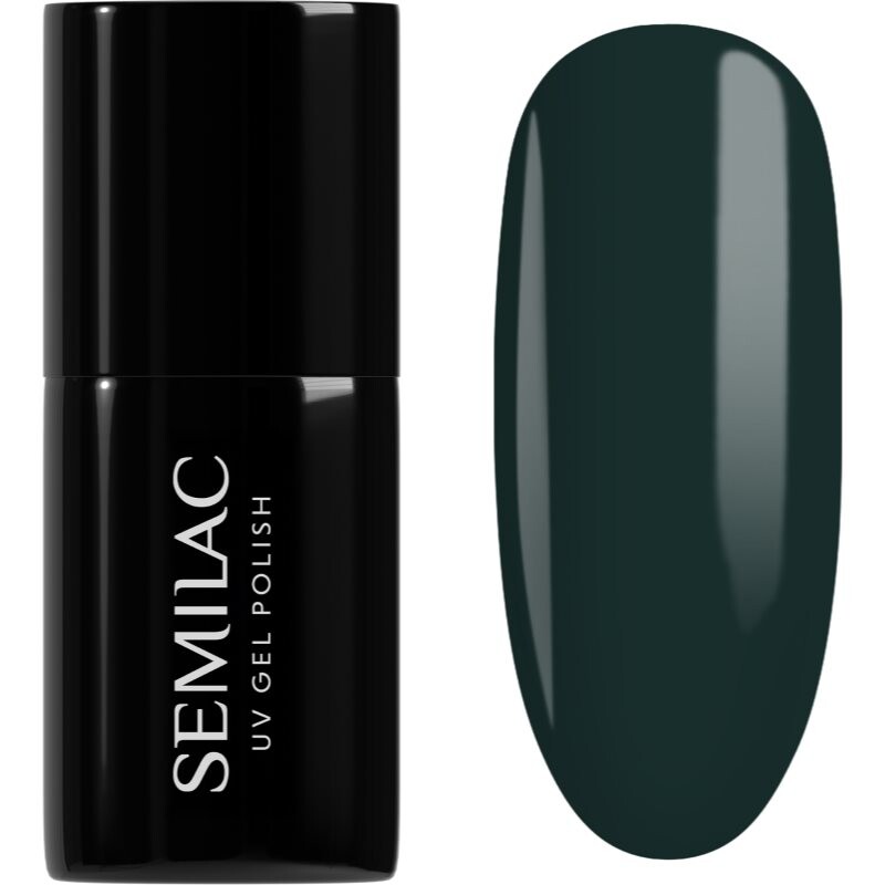 Semilac UV Hybrid Into Her Tenderness gélový lak na nechty odtieň 422 Deep Forest Green 7 ml