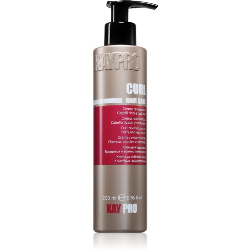 Kaypro Curl Hair Care Curl-Reviving Cream kondicionér pre vlnité a kučeravé vlasy 200 ml