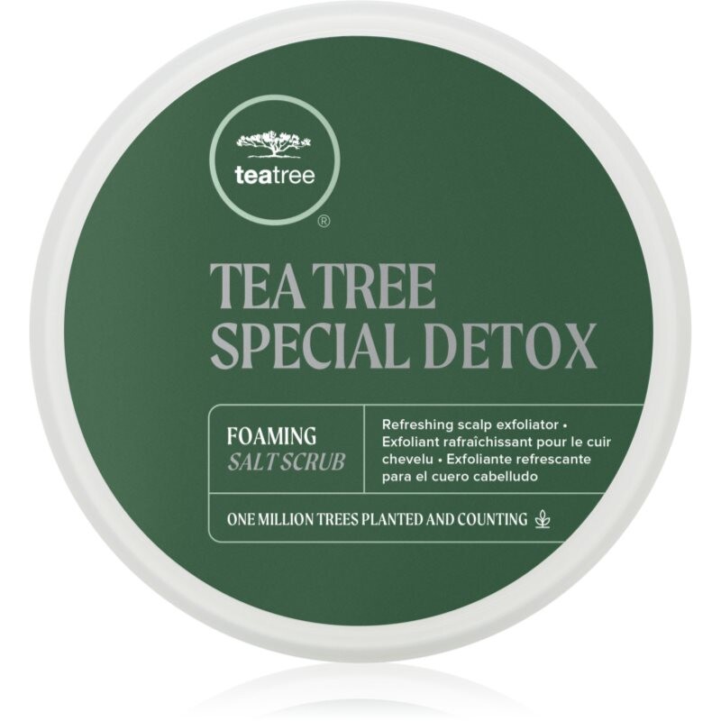 Paul Mitchell Tea Tree Special Detox Foaming Salt Scrub penový peeling na vlasy a vlasovú pokožku 184 ml