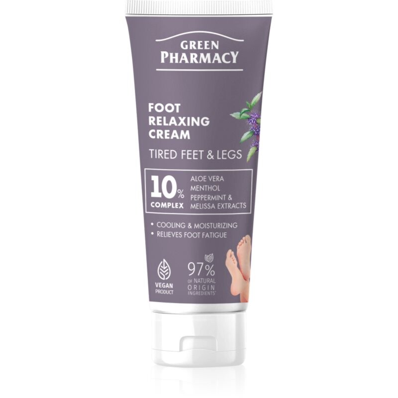 Green Pharmacy Foot Care Relaxing Foot Cream relaxačný krém na nohy 75 ml