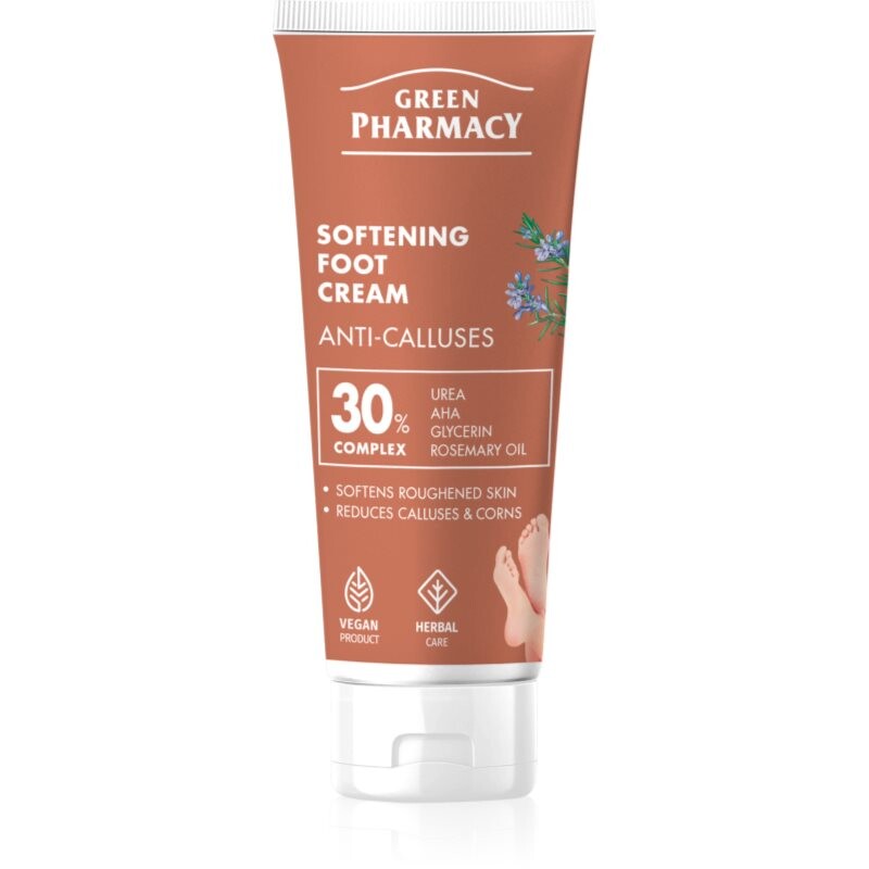 Green Pharmacy Foot Care Softening Foot Cream zjemňujúci krém na nohy 75 ml