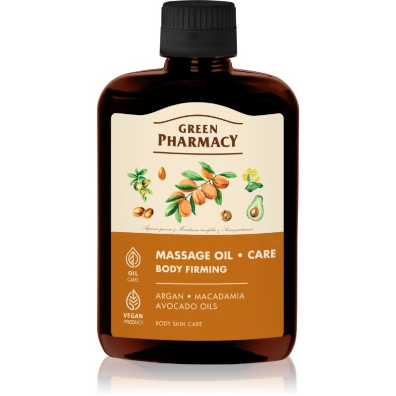 Green Pharmacy Firming Massage Oil masážny olej 200 ml