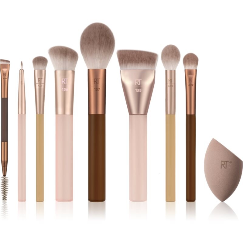 Real Techniques New Nudes All Angles Face Set sada štetcov