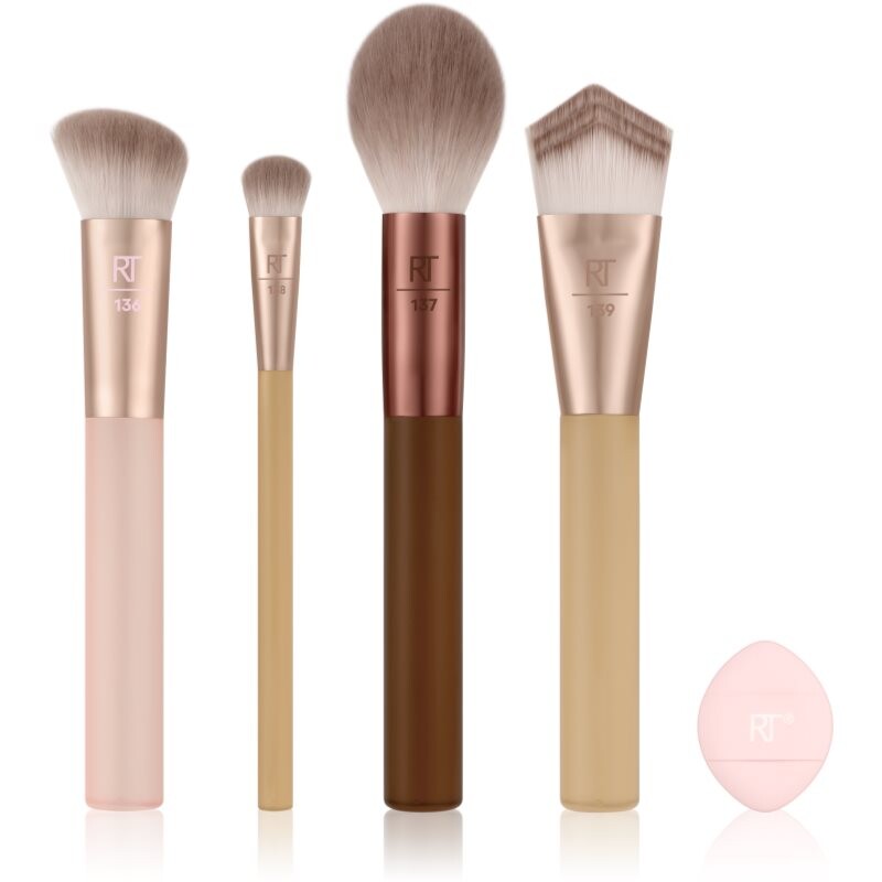 Real Techniques New Nudes Blurred Base Kit sada štetcov 5 ks