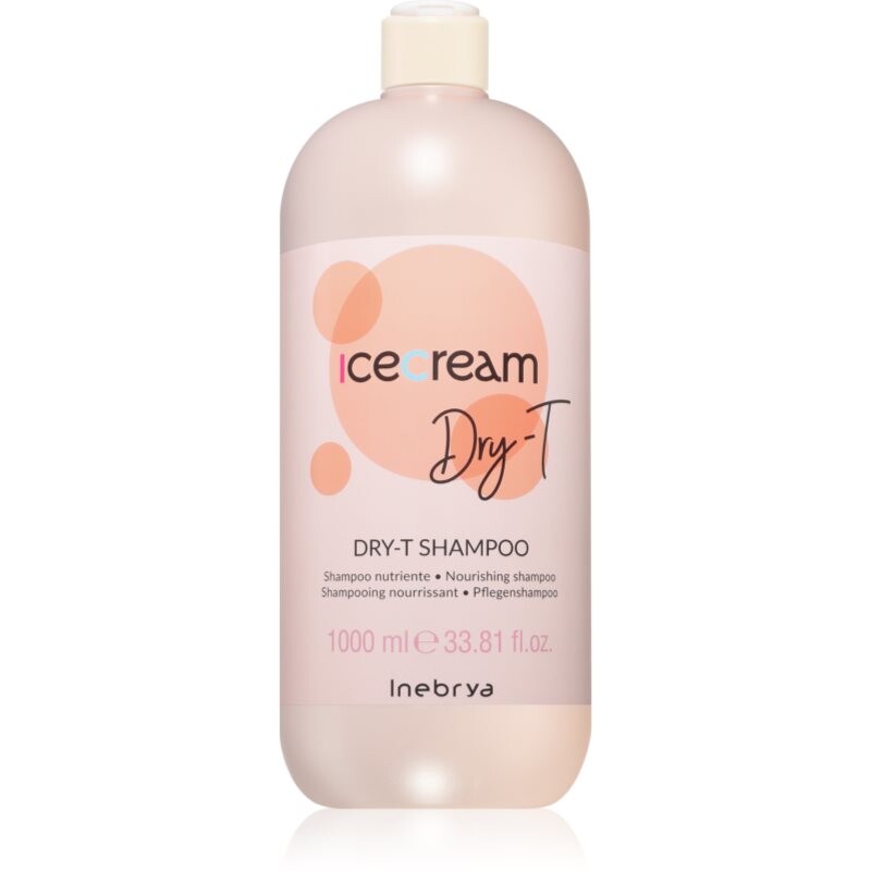Inebrya Ice Cream Dry-T Shampoo šampón pre suché vlasy 1000 ml