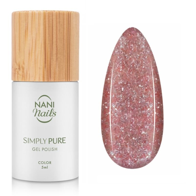 NaniNails Simly Pure gélový lak na nechty s použitím UV/LED lampy odtieň Rosy Bronze 5 ml