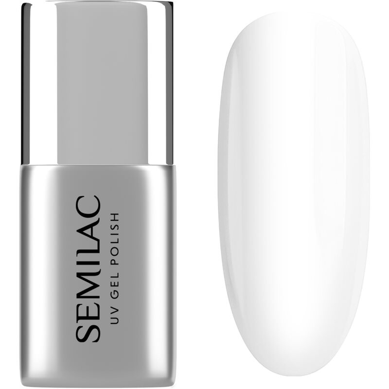 Semilac UV Gel Top No Wipe Real Color vrchný gélový lak pre ochranu a lesk bez výpotku 7 ml