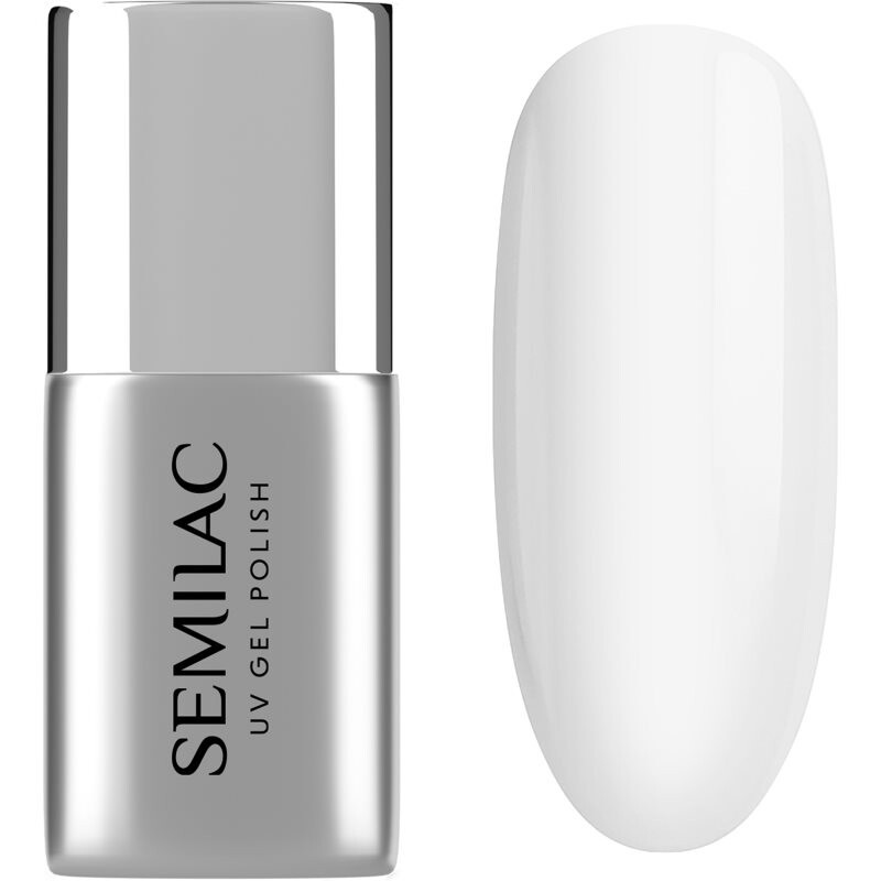 Semilac UV Gel Top No Wipe Sparkle Diamond vrchný gélový lak pre ochranu a lesk bez výpotku 7 ml