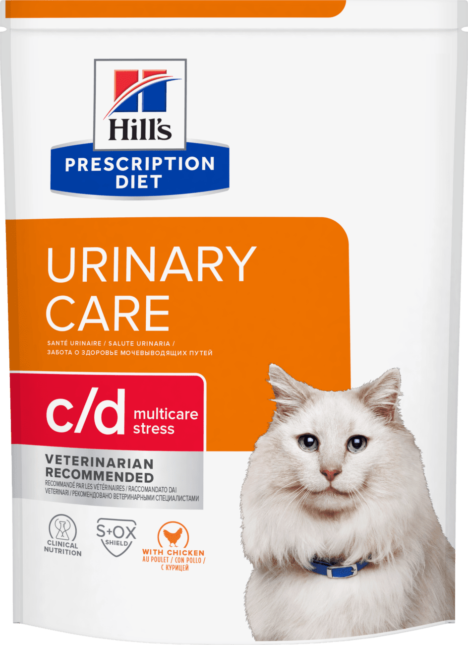 Hill's Prescription Diet c/d Multicare Stress Urinary Care s kuracím - 3 kg