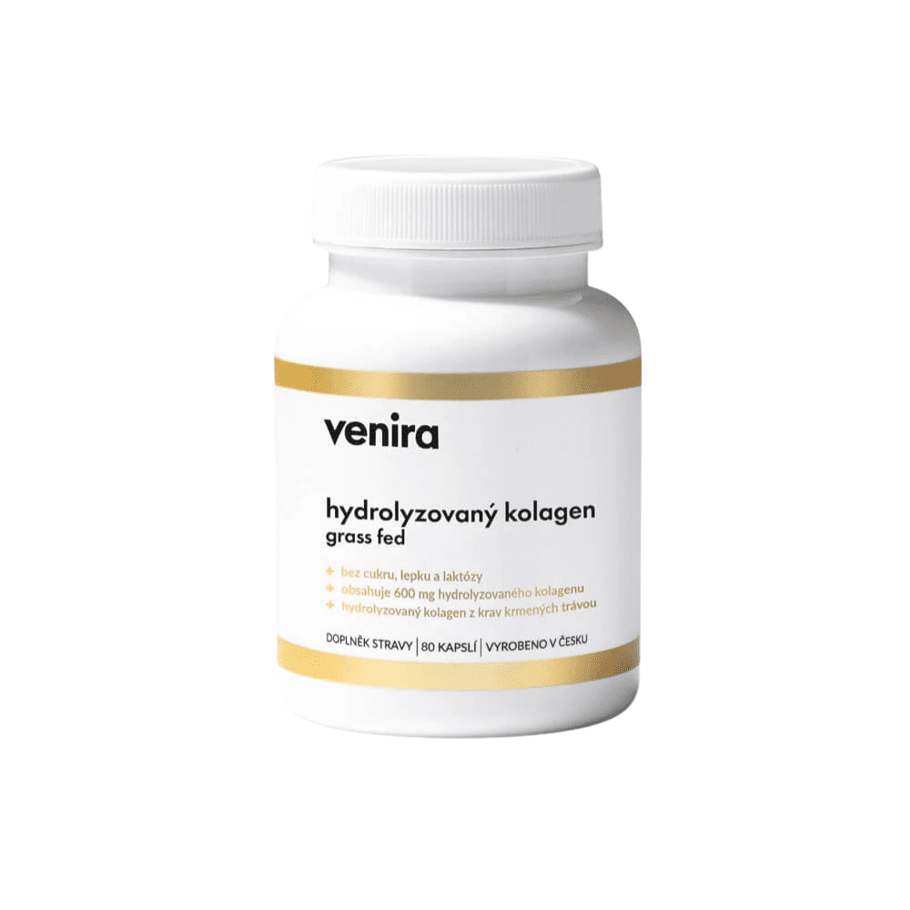 VENIRA Hydrolyzovaný kolagén grass fed 80 ks