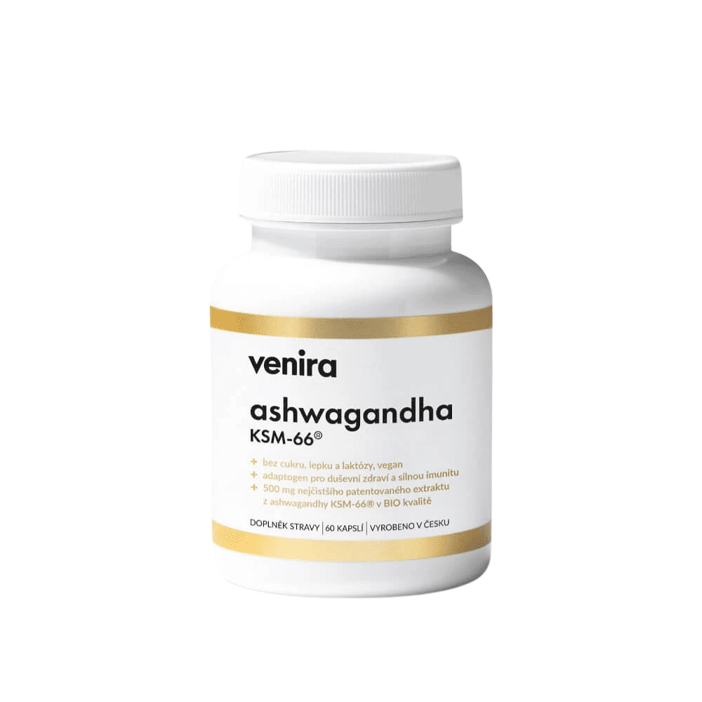 VENIRA Ashwagandha KSM-66 60 kapsúl