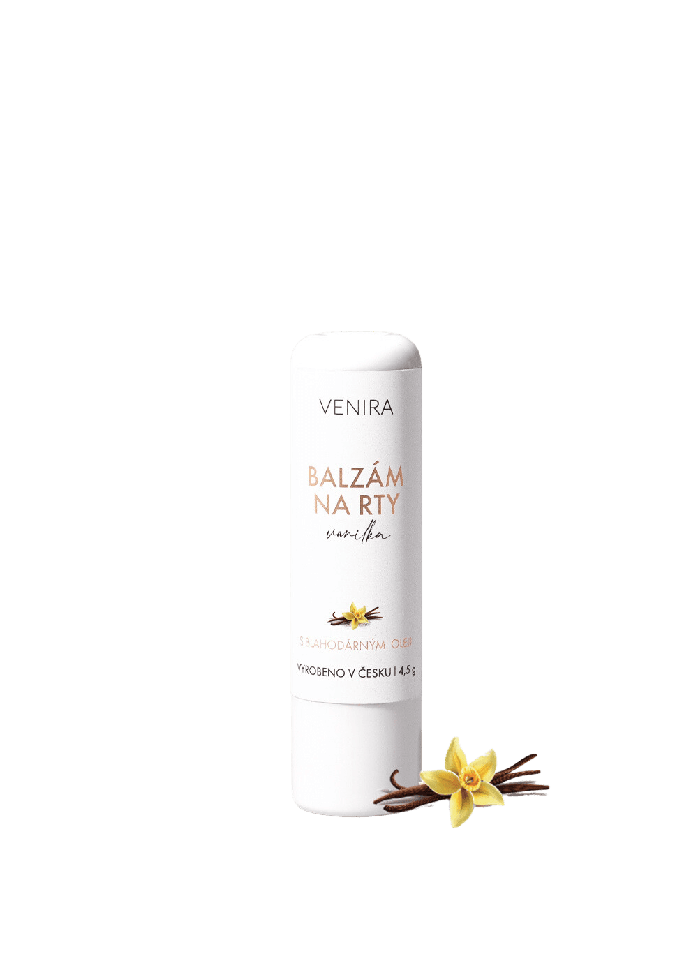 VENIRA Balzam na pery vanilka 4.5 g