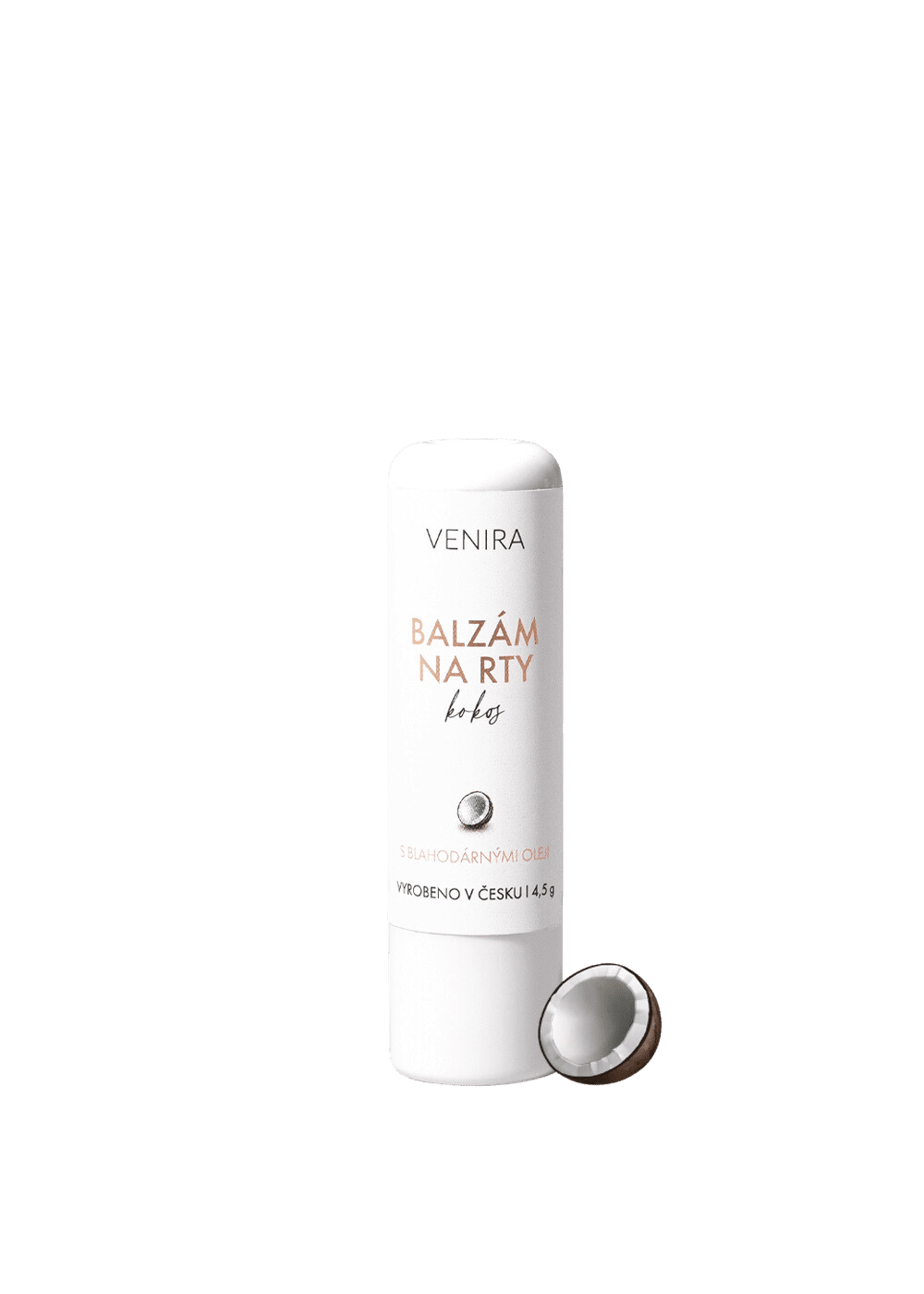 VENIRA Balzam na pery kokos 4.5 g