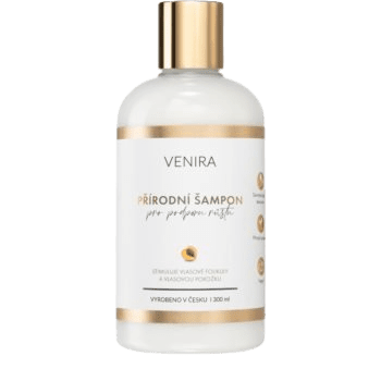 VENIRA Prírodný šampón na podporu rastu marhuľa 300 ml