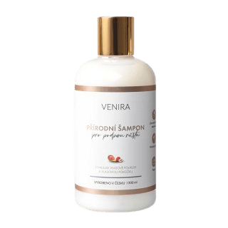 VENIRA Prírodný šampón na podporu rastu mango + liči 300 ml