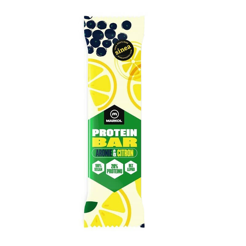 MARKOL Proteínová tyčinka arónia a citrón 40 g