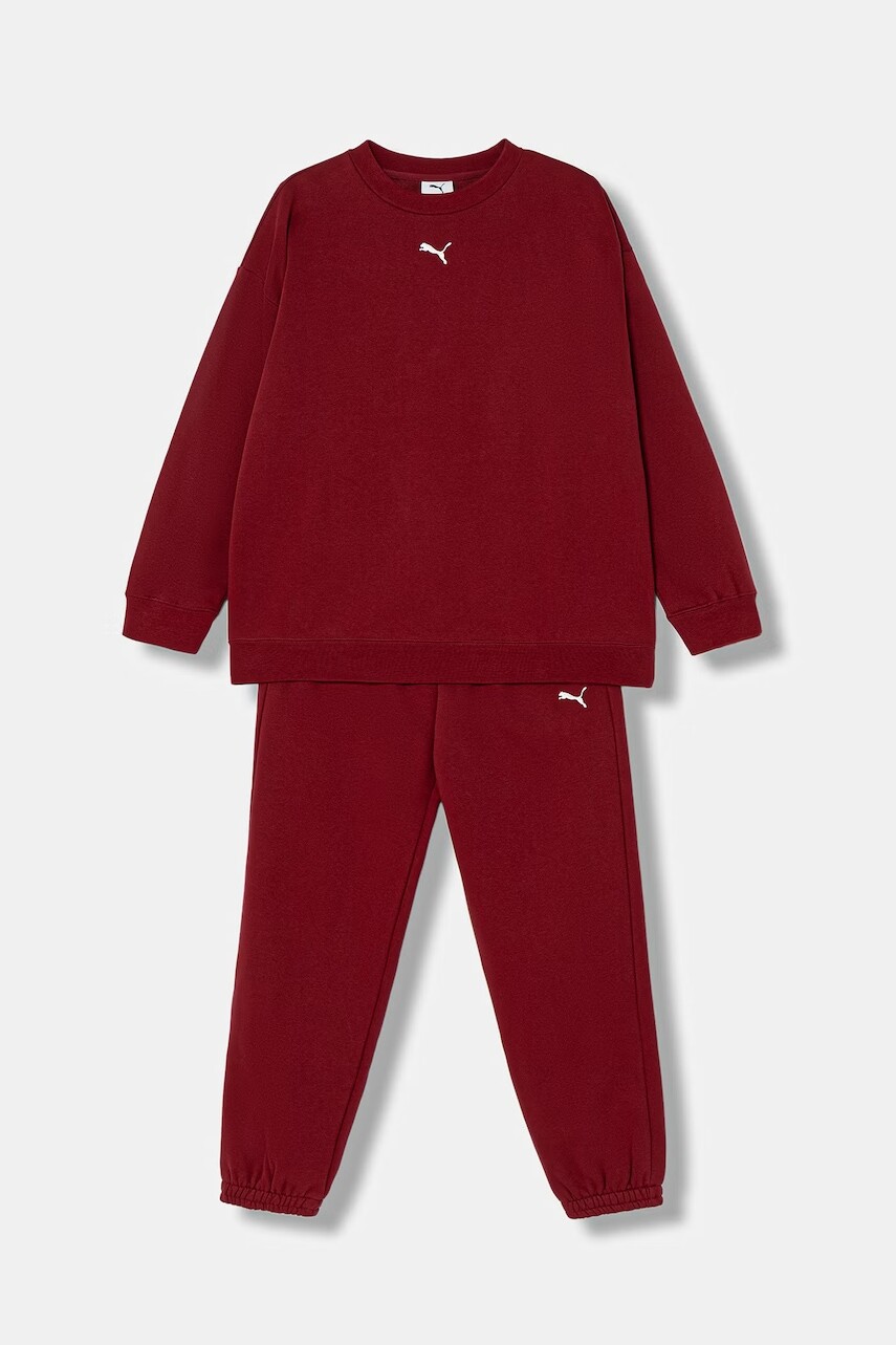 Puma tepláková súprava detská s bavlnou Loungewear Sweat Suit