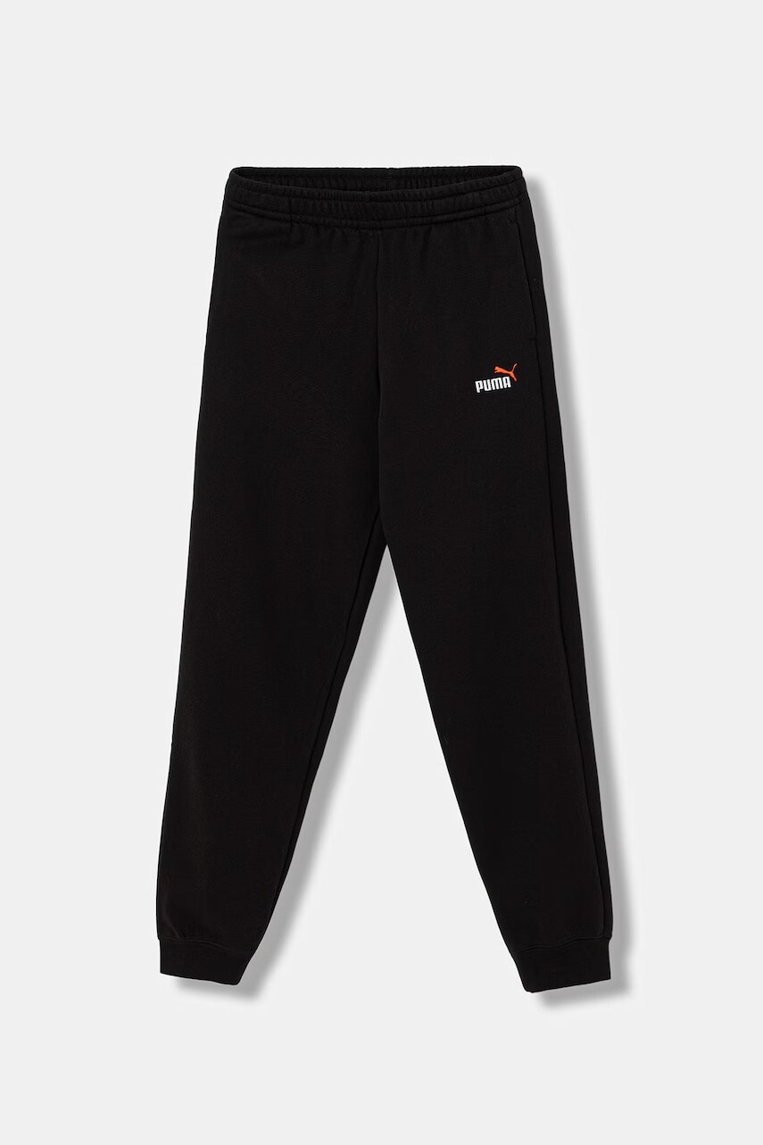 Puma teplákové nohavice detské s bavlnou ESS 2 COLOR No. 1 Logo Sweatpants