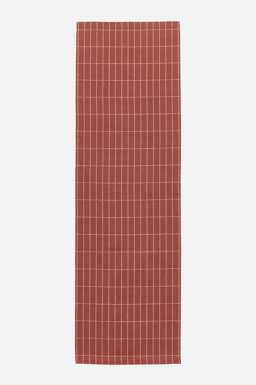 Marimekko behúň na stôl s ľanom 42 x 140 cm
