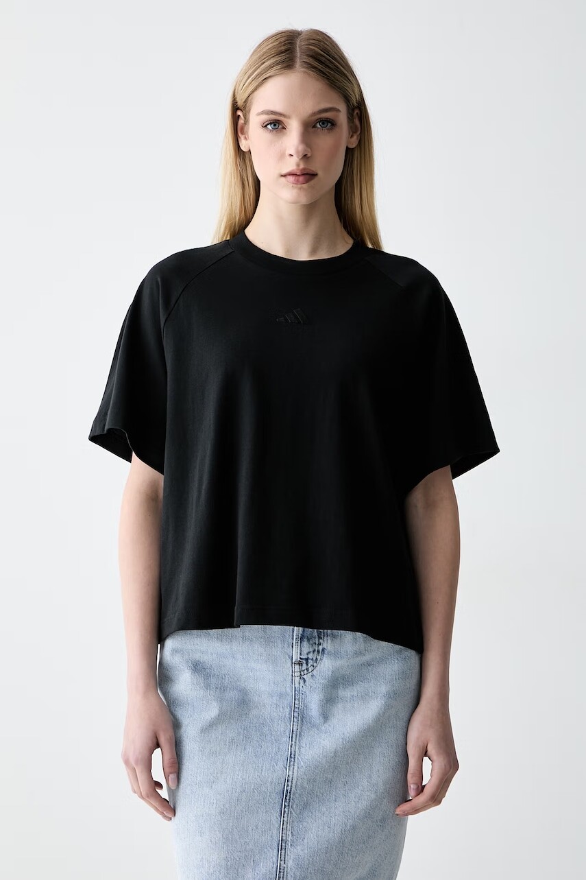 adidas oversize tričko dámske bavlnené