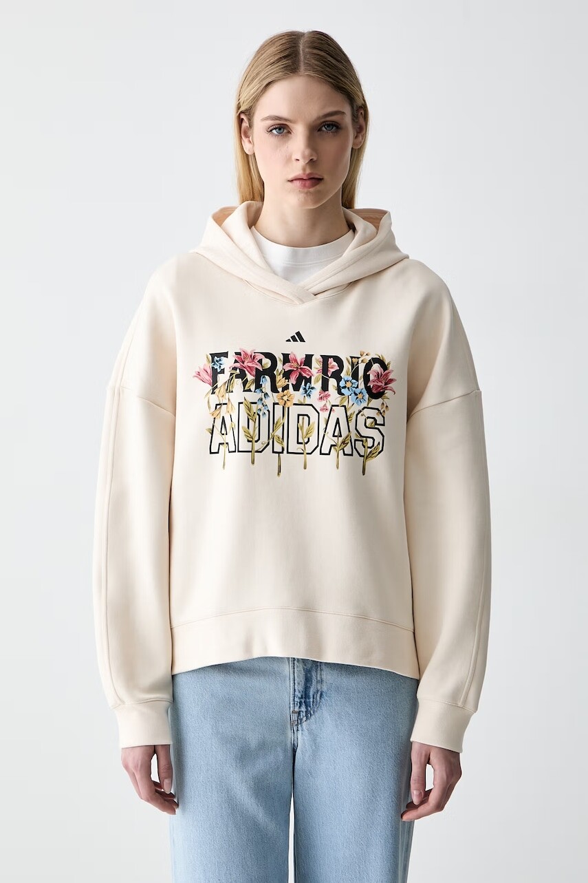 adidas mikina dámska s bavlnou x Farm Rio