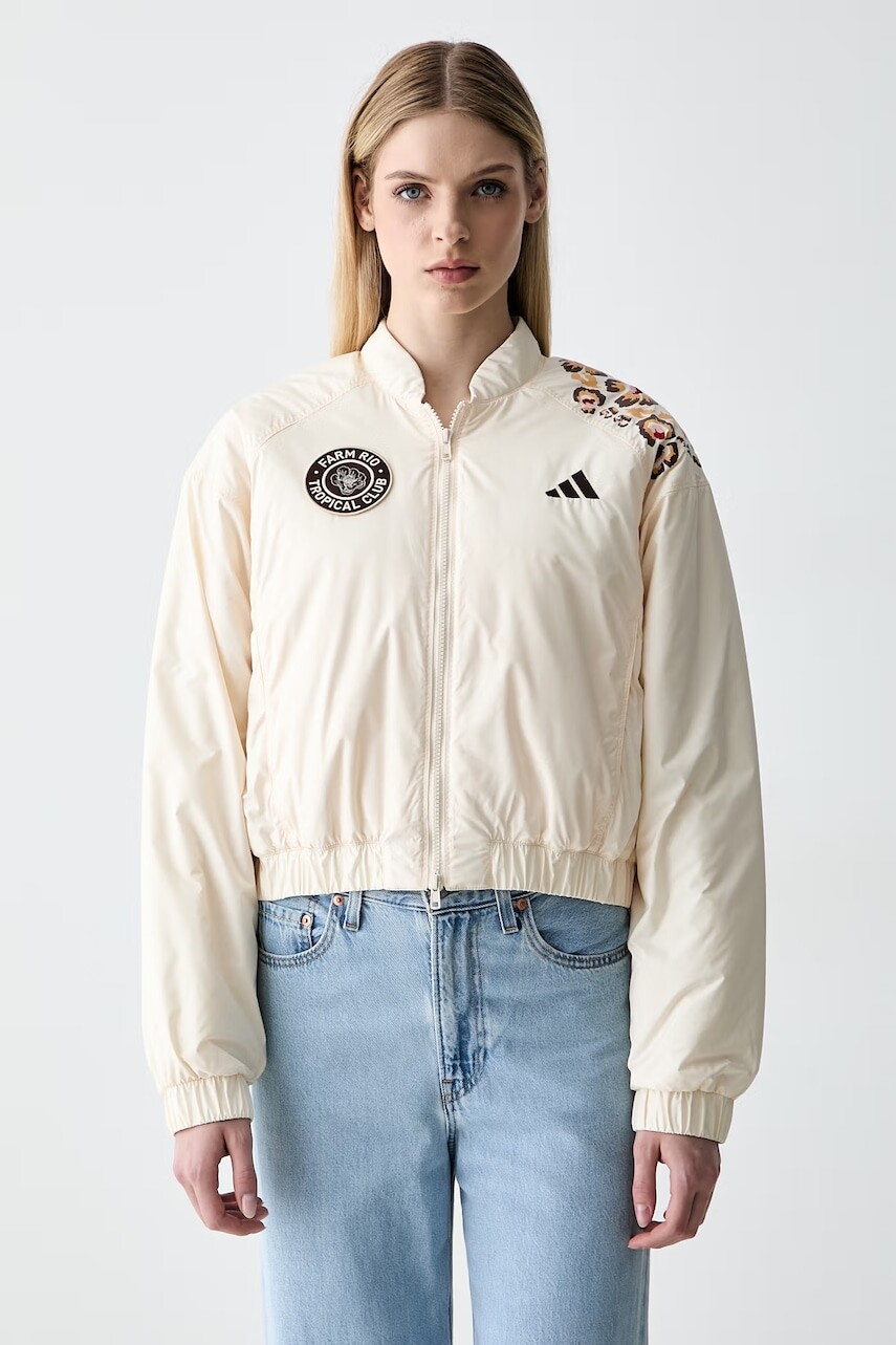 adidas krátka bunda dámska x Farm Rio