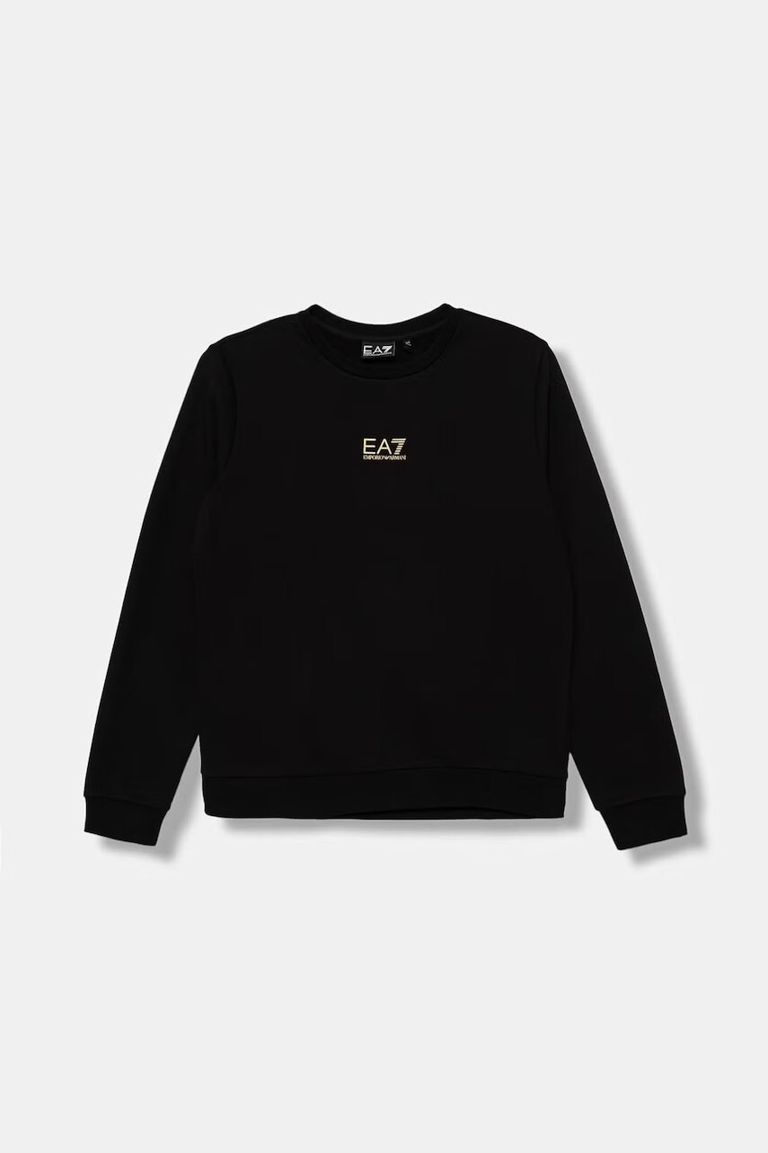 EA7 Emporio Armani mikina detská s bavlnou