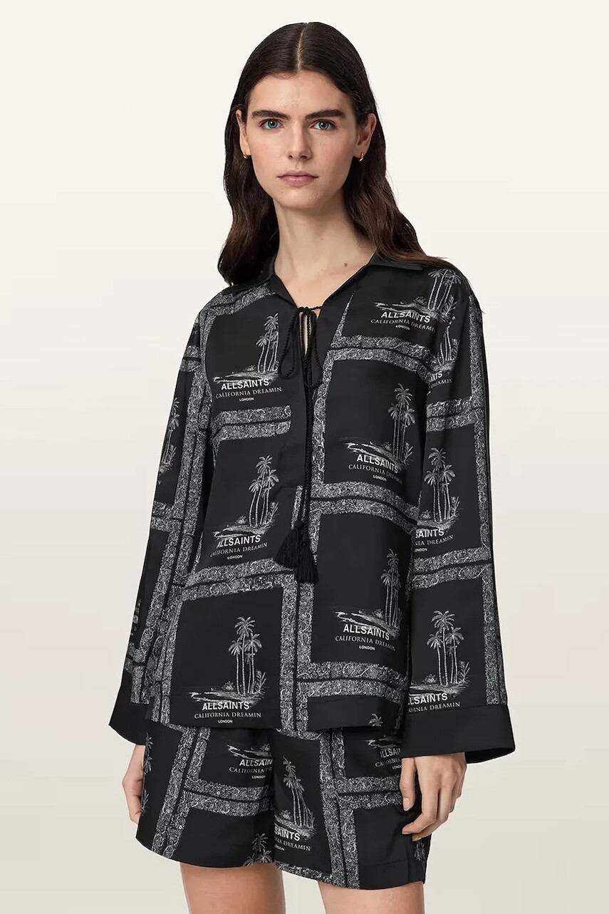 AllSaints košeľová blúzka dámska LETTIE