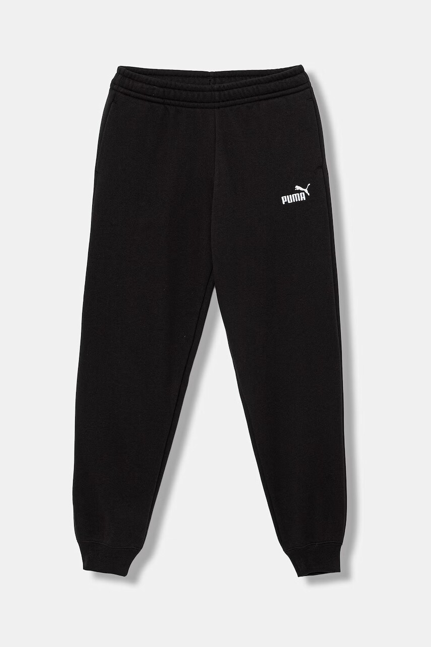 Puma teplákové nohavice detské bavlnené s elastanom ESS No. 1 Logo Sweatpants