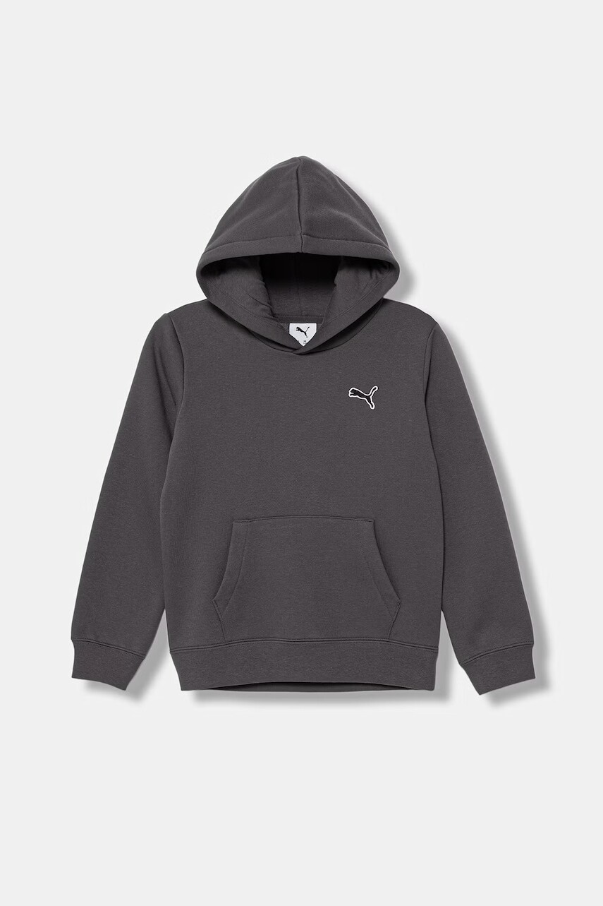 Puma mikina s kapucňou detská s bavlnou ESS ELEVATED Hoodie FL