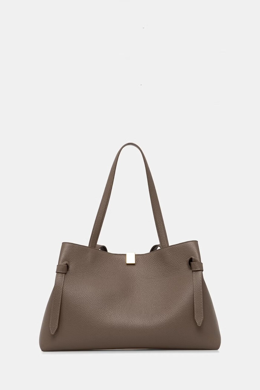 Yuzefi kabelka typu shopper dámska kožená GYOZA