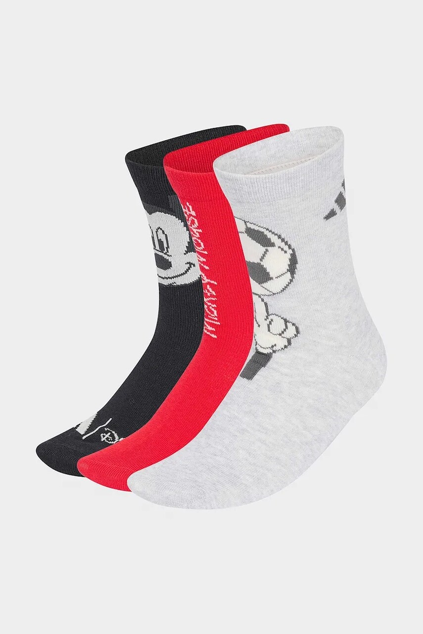 adidas Performance ponožky detské DISNEY MICKEY MOUSE 3-pak