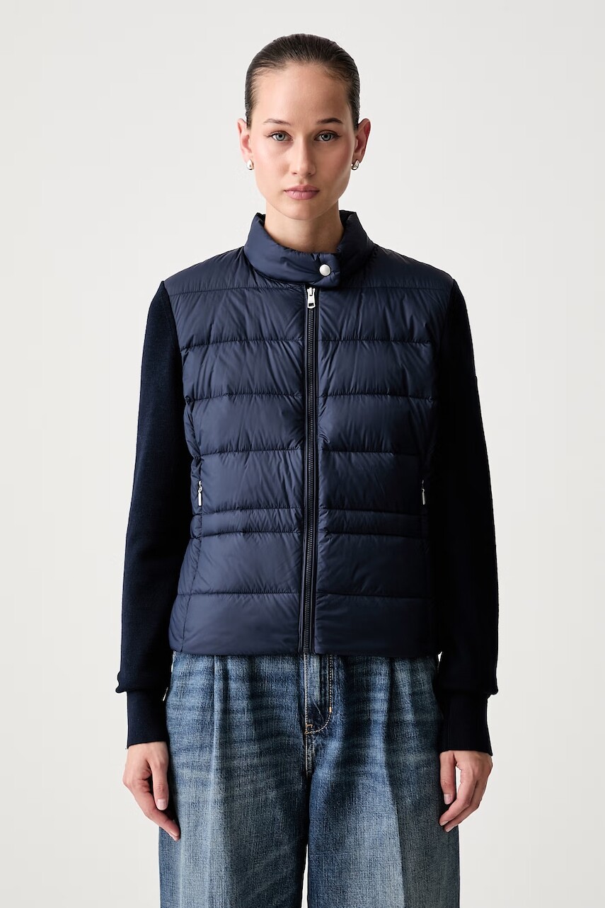 Tommy Hilfiger páperová bunda dámska s prímesou vlny