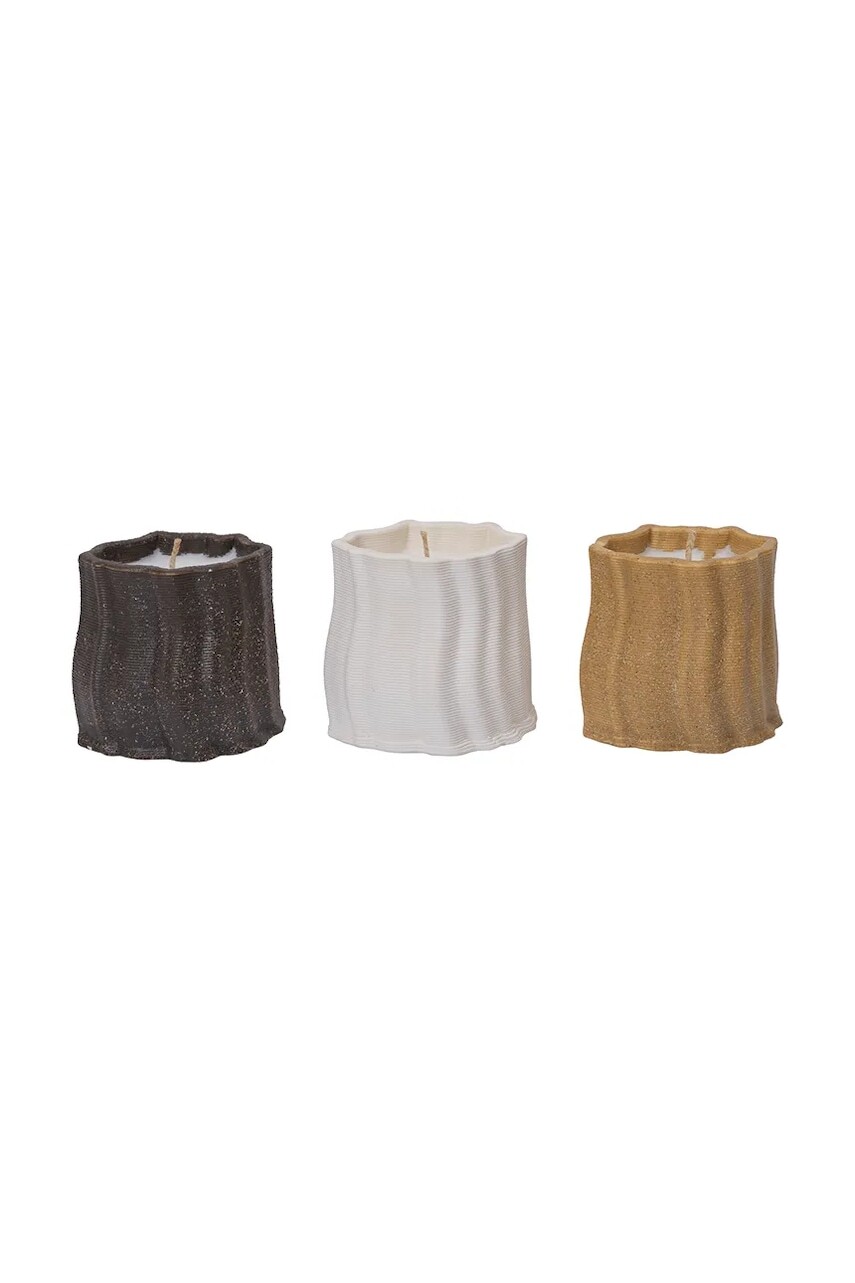 Ferm Living sada sviečok s vôňou 6 x 6,3 x 6,2 cm