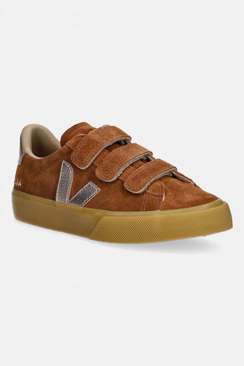 Veja RECIFE LOGO sneakers dámske semišové