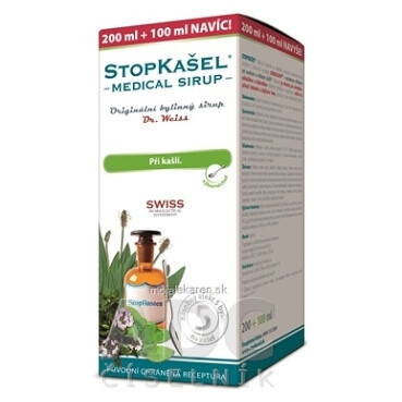 DR. WEISS Stopkašel Medical sirup 200+100 ml