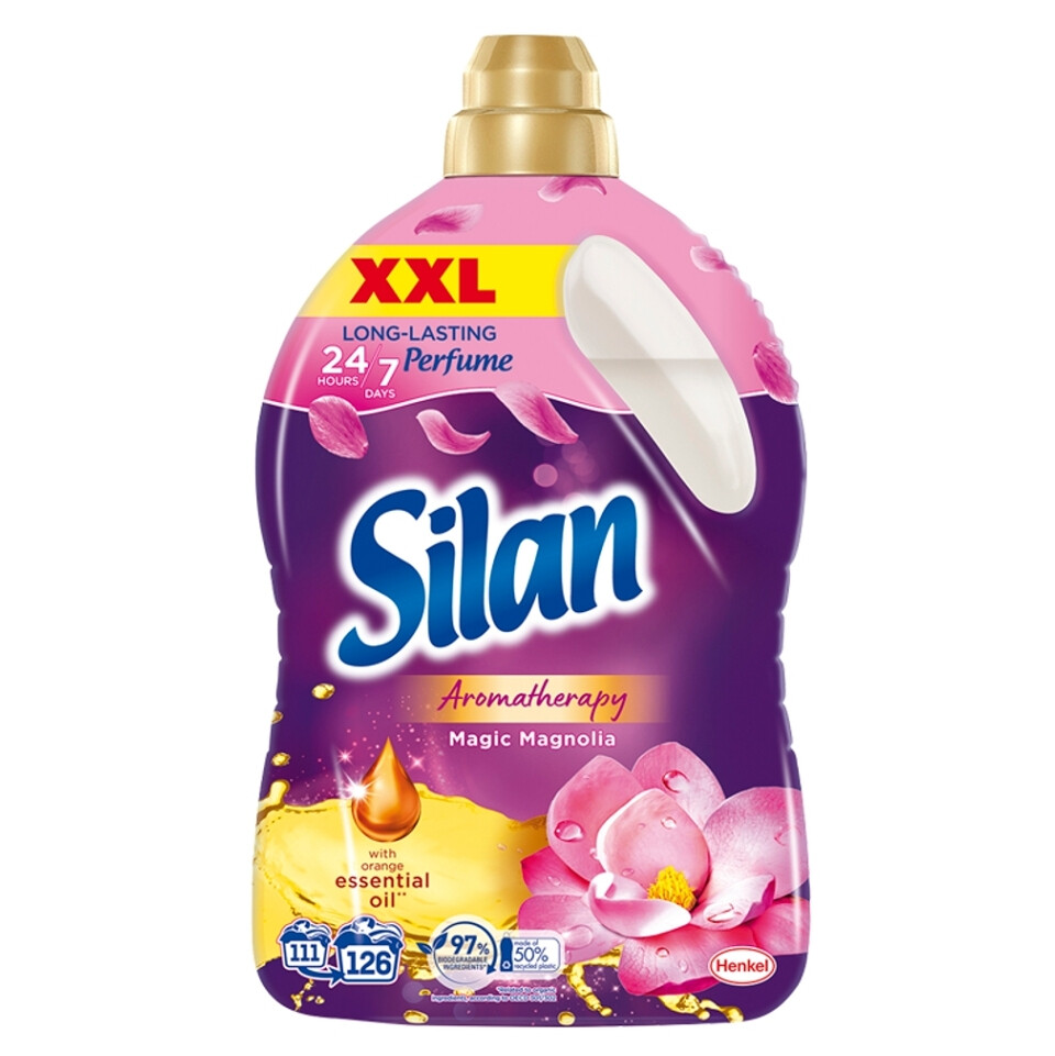 SILAN Aromatherapy Magic Magnolia 126 pranie 2772 ml, poškodený obal