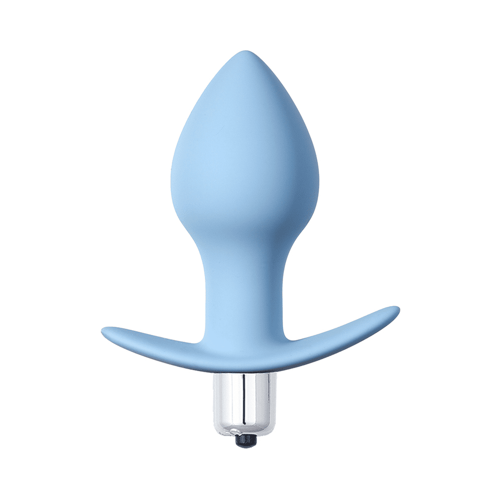 LOLA GAMES  Análny vibračný kolík Bulb Blue