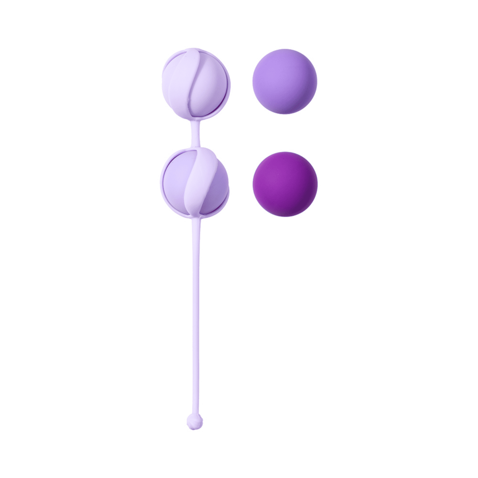 LOLA GAMES Love Story sada vaginálnych guličiek Valkyrie Purple 1 x 4 ks