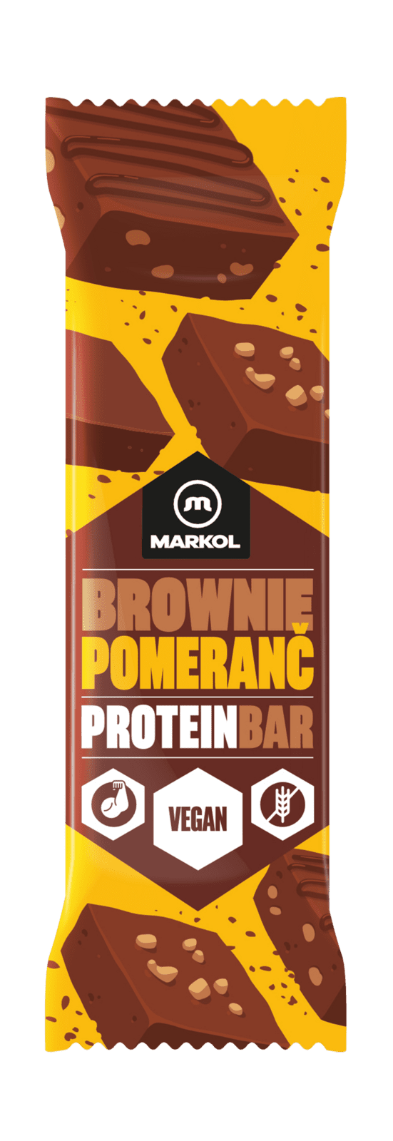 MARKOL Protein bar Čokobrownie a pomaranč 40 g