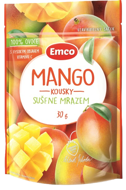 EMCO Mrazom sušené mango 30 g