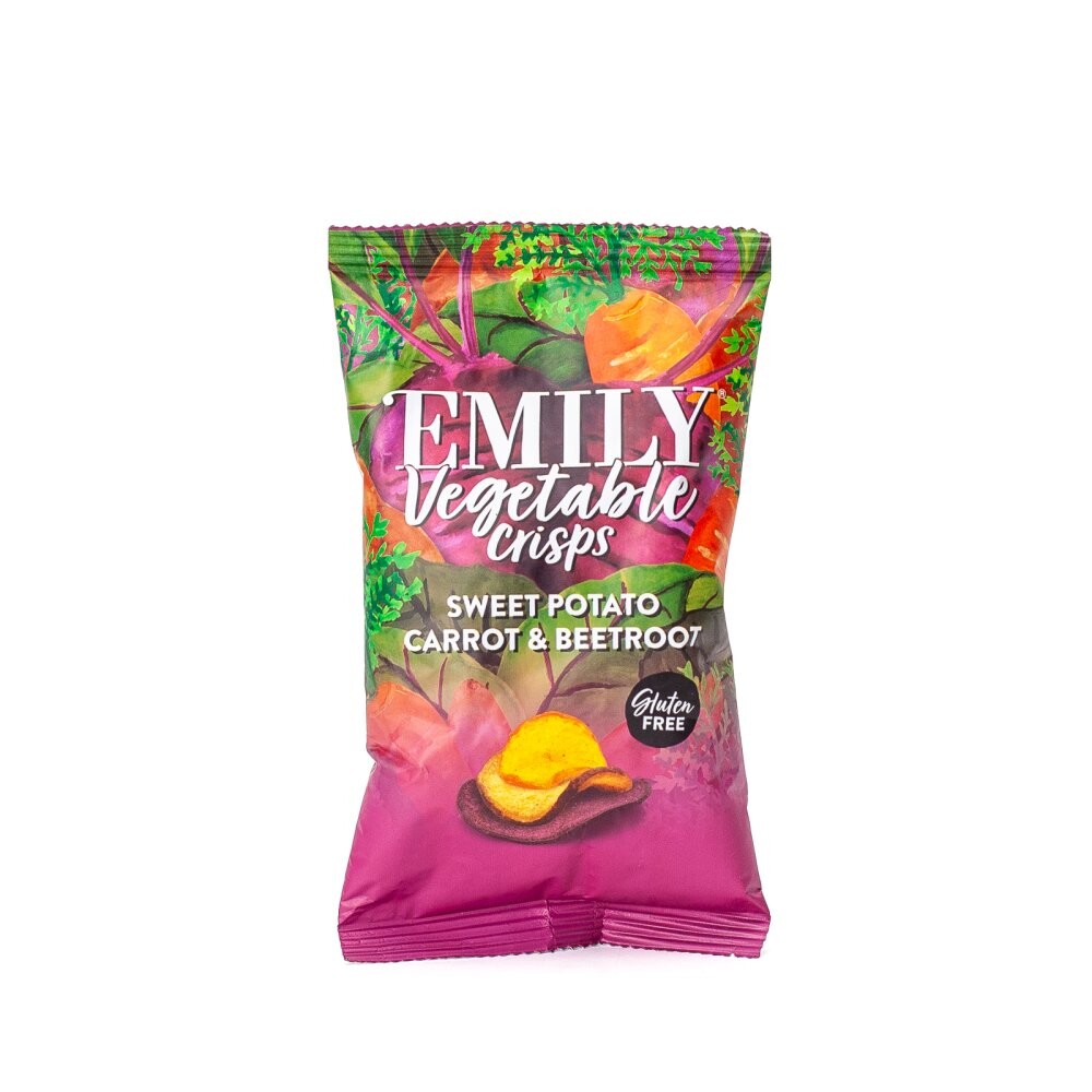 EMILY Veg Crisps | Zeleninové 30 g